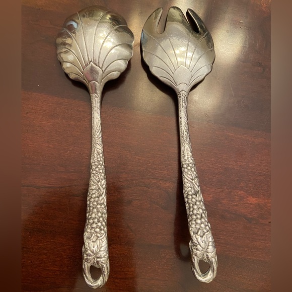 Arthur Court salad serving set - Picture 2 of 6